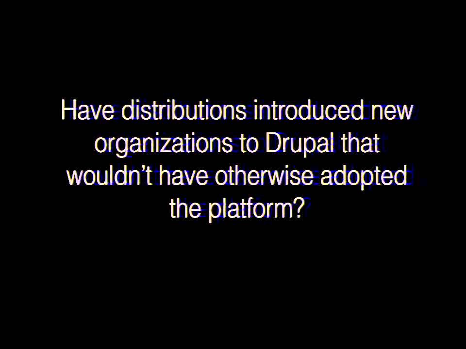 DrupalCon Los Angeles 2015: 5 Years in: Drupal Distributions Panel