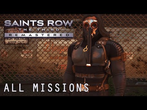 SAINTS ROW THE THIRD REMASTERED - Full Game Walkthrough (Hardcore Difficulty) HD 60fps No Commentary