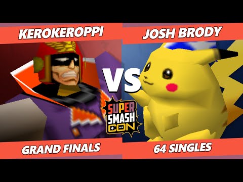 SSC Fall Fest SSB64 GRAND FINALS - KeroKeroppi (Captain Falcon) Vs. Josh Brody (Pikachu)