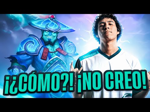 ¡CHRIS LUCK SE METE UN TURBAZO CON SU STORM SPIRIT! ⚡⚡⚡