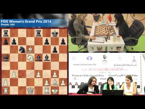 Round 6: Ju Wenjun (CHN) 1-0 L'Ami (ROU)