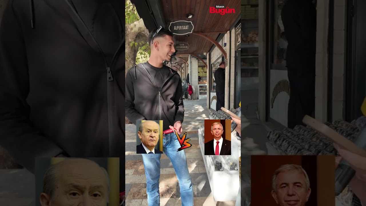 Kahramanmaraş’ta sokak röportajı: En sevilen isim Yavuz Ağır Alioğlu oldu