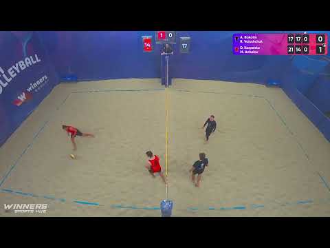 21:35 A. Bakotin / R. Voloshchuk - D. Karpenko / M. Anhelov 17.09.2022 | Winners Beach Volleyball