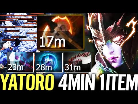 🔥 YATORO Hard Game 17min LATE Fury Still GOD FARM — 4MIN 1ITEM PA Legit Carry Dota 2 Pro