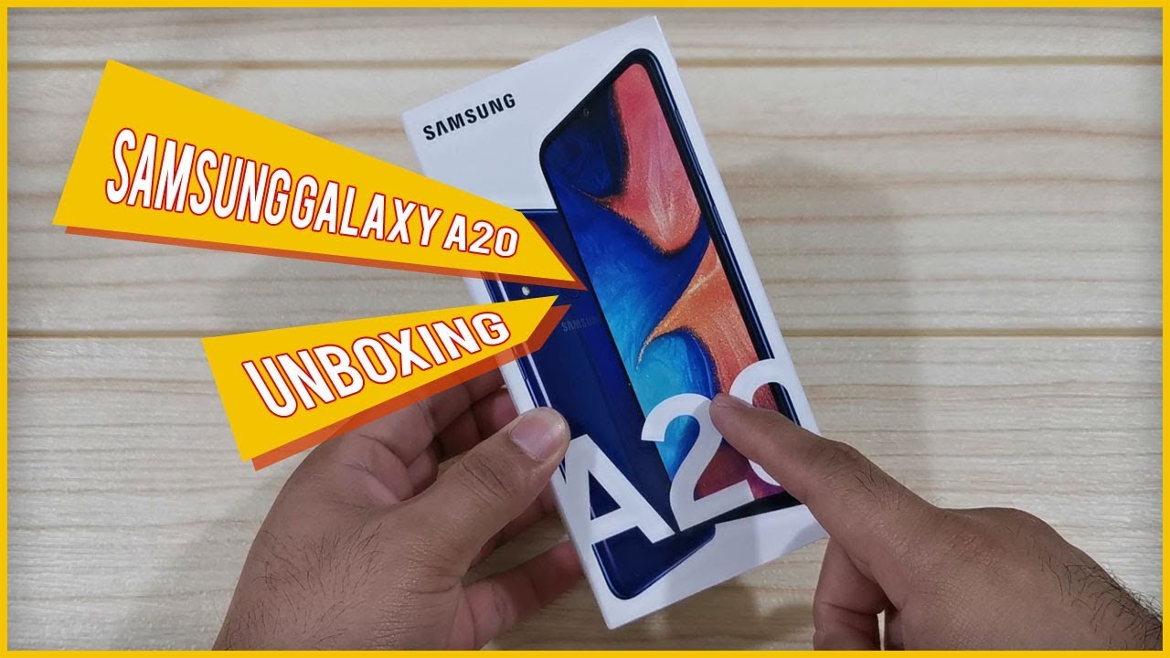 Samsung Galaxy A20 Unboxing!