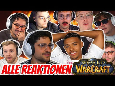 ALLE REAKTIONEN AUF ELIS UND WILLYS TOD IN WoW SAUERCROWD 😂