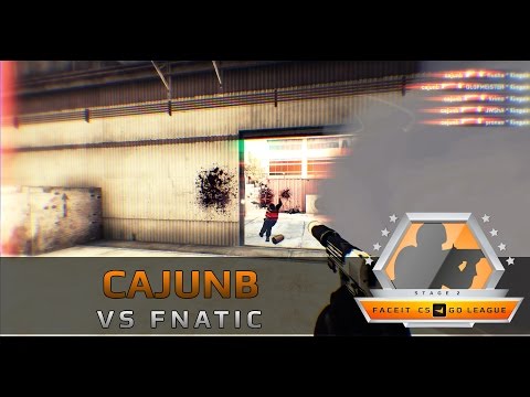 CajunB ACE vs Fnatic (FACEIT League 2015 Stage 2 EU)