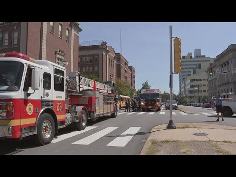 Fire Crews Respond To Reported Fire At Julia R. Masterman School In Philadelphia
