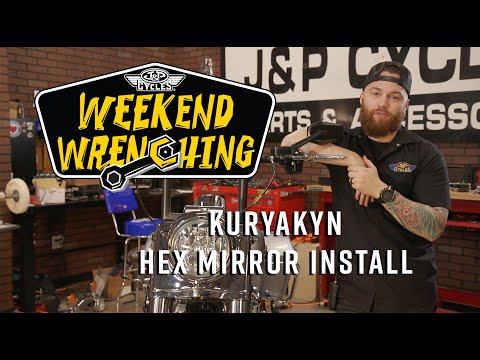 Kuryakyn Hex Mirror Install