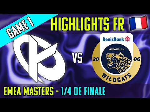 KC vs IW Highlights FR game 1 | 1/4 finals EMEA Masters 2023 | Karmine Corp vs İstanbul Wildcats