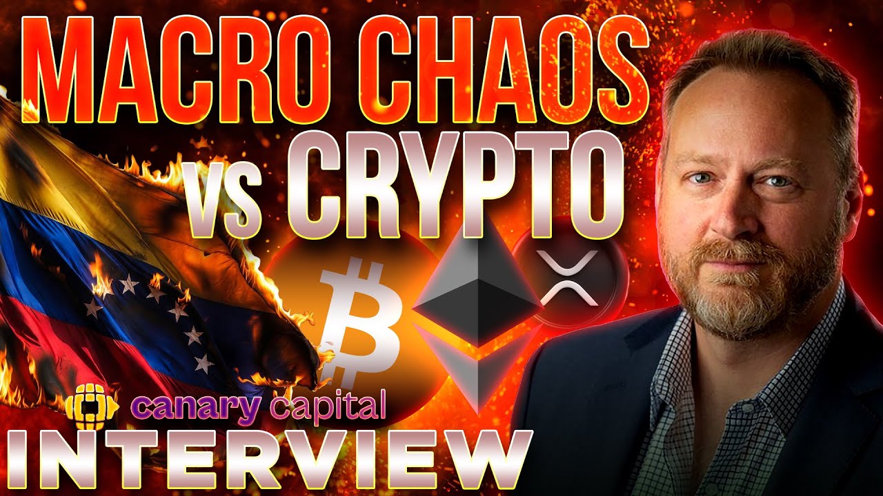 U.S. Seizing Venezuela's Crypto??🚨Canary Capital CEO INTERVIEW🔥Steven McClurg
