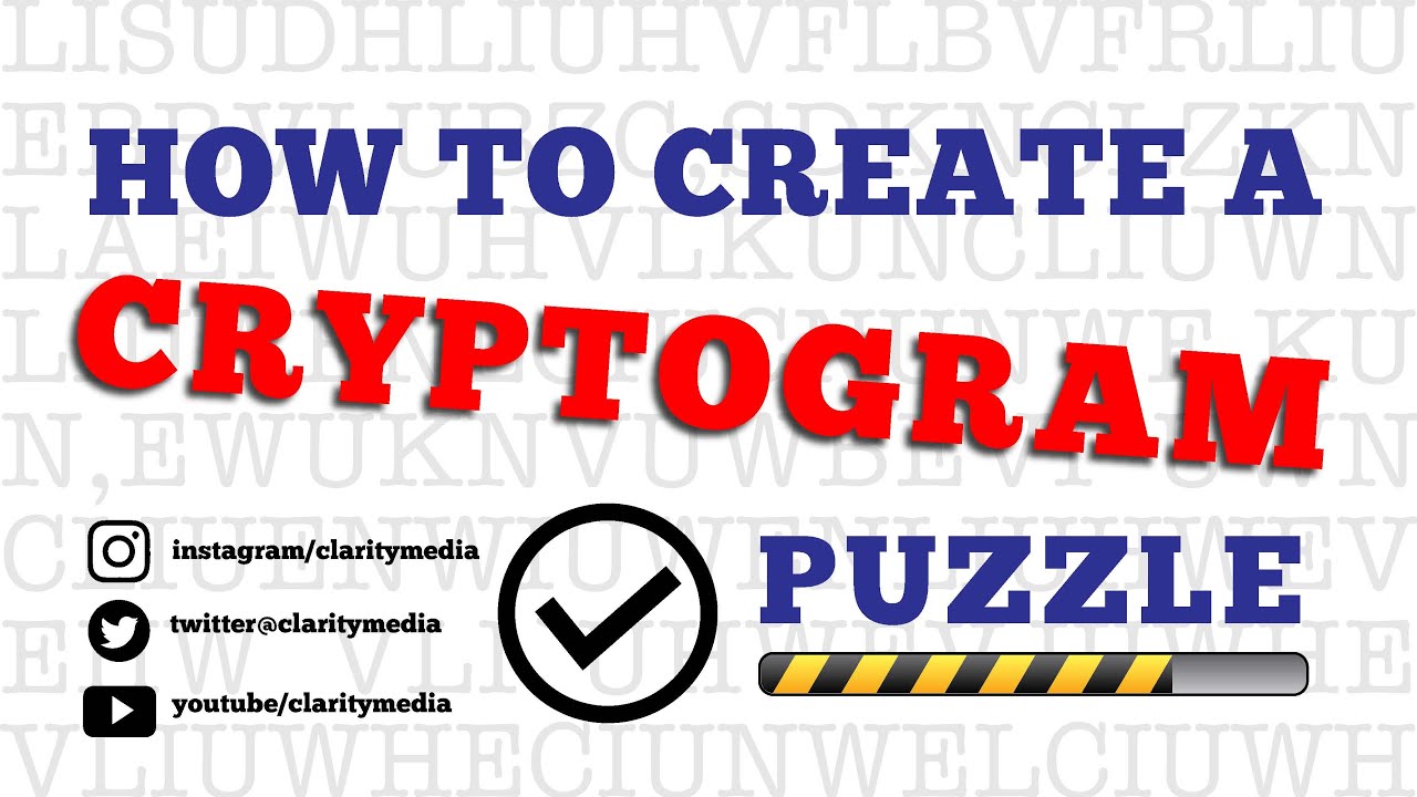 How to Create a Cryptogram Puzzle