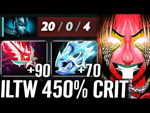 🔥 ILTW PA Mjollnir + Bloodthorn MAX SPEED Assassin — 450% Crit DMG 20/0/4 GODLIKE Carry Dota 2 Pro