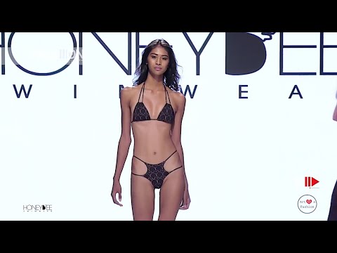 HONEY BEE Swimwear Spring 2018 AHF Los Angeles - Fashion Channel