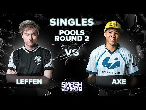 Leffen vs Axe - Melee Singles: Pools Round 2 - Smash Summit 8 | Fox vs Pikachu