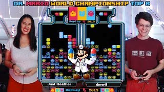 Dr.  Mario World Championship Top 8, Pt. 1 - Heather Ito vs. Dmwit!