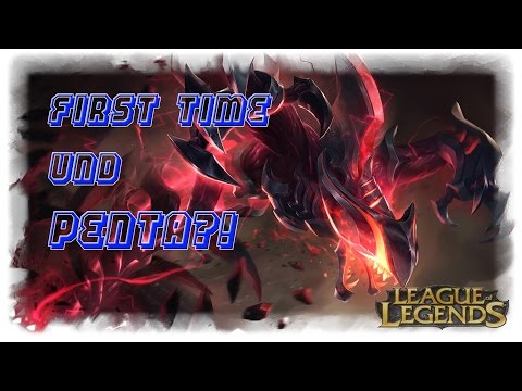 Let´s Play LoL Rek´Sai Jungle [Ger]. First Time und Penta ?!?