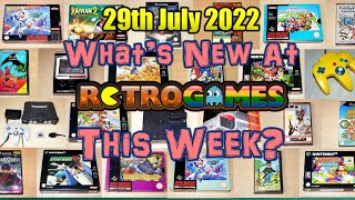 This week's tasty treats at Retrogames.co.uk