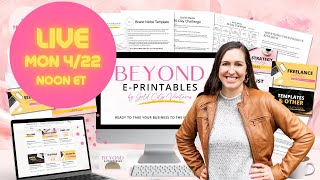 Live Q&A with Julie Berninger about the Beyond program & expanding beyond Etsy!