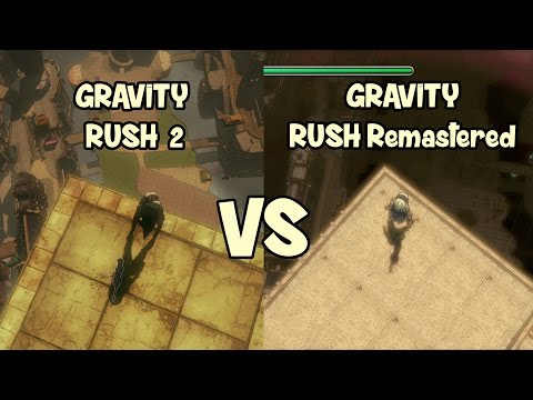 Gravity Rush 2 vs Gravity Rush Remastered on PS4 Pro: Clipping Comparison