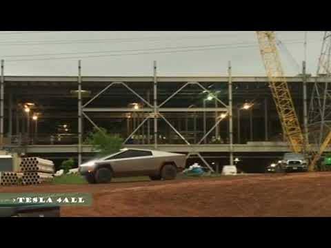 Tesla Cybertruck at Gigafactory Texas