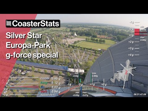 Silver Star g-force special - Europa-Park [4K 60FPS]