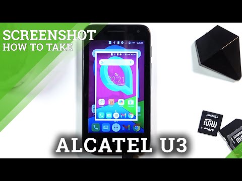 How to Take Screenshot in ALCATEL U3 – Catch Displayed Data