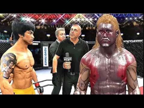 Bruce Lee vs. Graf Dracula - EA sports UFC 4 - CPU vs CPU epic