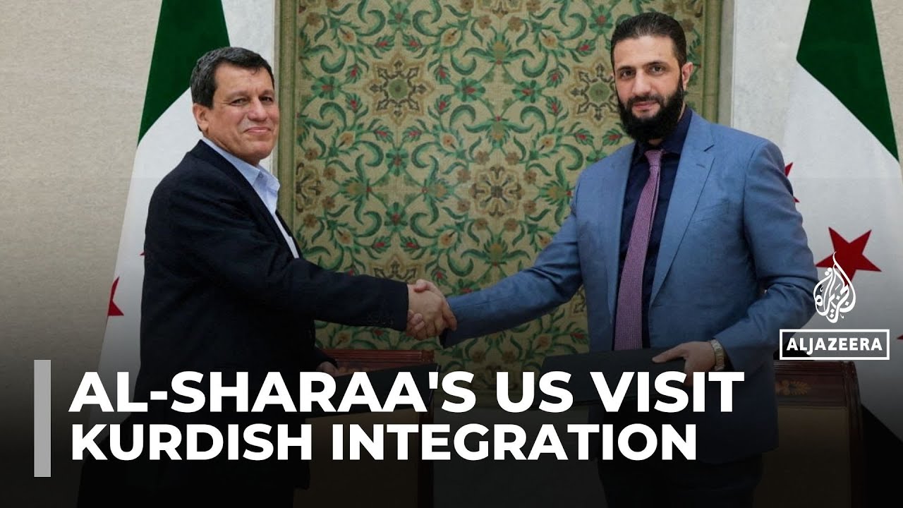 Syria’s al-Sharaa's US visit: Kurdish integration set to top the agenda