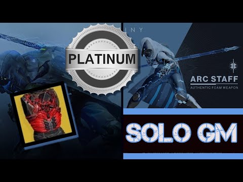 ARCSTRIDER: Solo GM/Grandmaster Nightfall - NO Invisibility (Platinum) - Destiny 2 Season Of Splicer