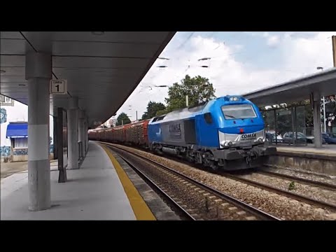 Comsa com o comboio nº48844 em Rio Tinto