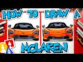 How To Draw A McLaren 720s Front View