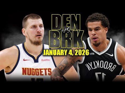 Denver Nuggets vs Brooklyn Nets Full Game Highlights – January 4, 2026 | NBA Season