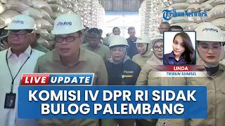 Komisi IV DPR RI Tinjau Gudang Bulog di Palembang, Pastikan Nilai Kualitas Beras Terjaga Baik