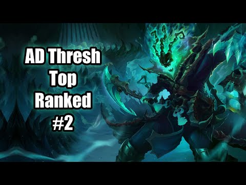 Ranked AD Thresh Top (#2) - Live Game - Season 10 League of Legends