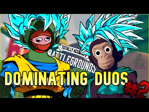 Winning with a PROFESSIONAL Duo! | Totally Accurate Battlegrounds (Full Game)