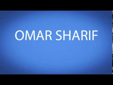 how to pronounce OMAR SHARIF