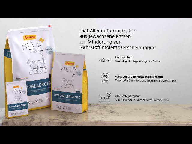 جوسيرا هيلب طعام جاف للقطط البالغة التي تعاني من الحساسية 2 كيلو