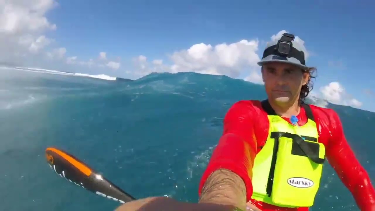 Catching Waves at La Morne in Mauritius on a SASS Tour