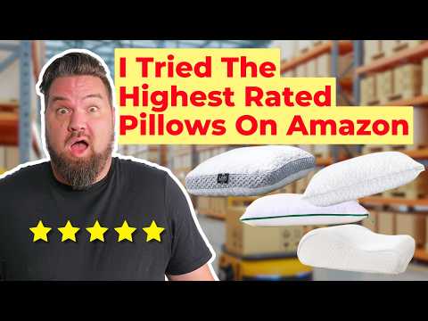 Best Pillows On Amazon  - My Top 5 Favorite Pillows!