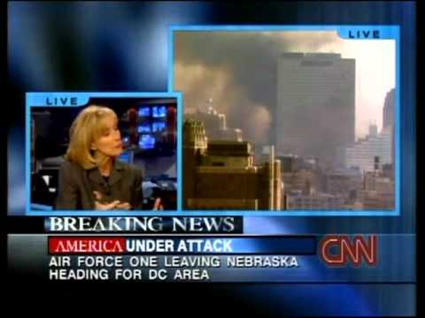 CNN 9/11 LIVE TV Coverage 4:45  P.M - 5:00 P.M