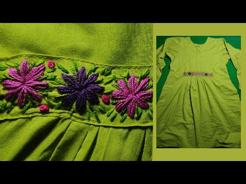 Stylish New Hand Embroidery Design || Fahmida collection