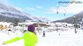 preview picture of video 'Kranjska Gora: Welcome UK! School Holidays! 8.2.2014'