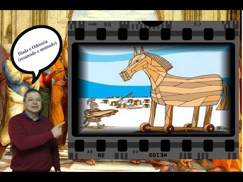 Ilíada e Odisseia (resumido e animado)