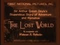 The Lost World 1925 Silent Movie Adventure
