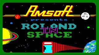 [Amstrad CPC] Roland In Space - Longplay