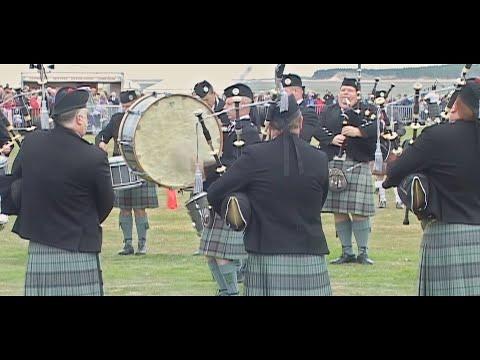 Rare footage of Roddy MacLeod leading Scottish Power's Medley at Tain 2005