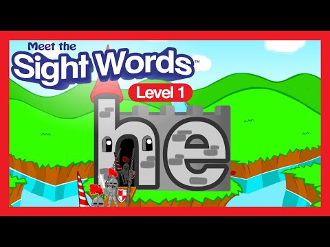 Meet the Sight Words Level 1 - "he"
