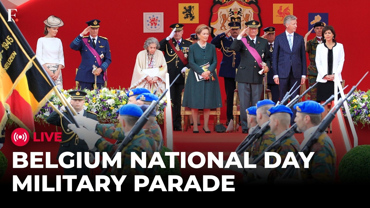 LIVE: Belgium Marks National Day with Grand Military Parade in Brussels