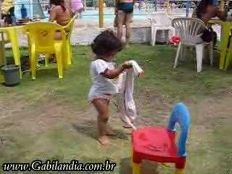 Gabi - Como pôr uma saída de banho